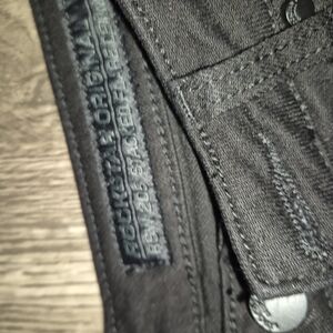 Women's Black Straight Leg Jeans